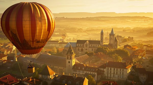 Vol en montgolfière: découvrez le puy-en-velay d'en haut